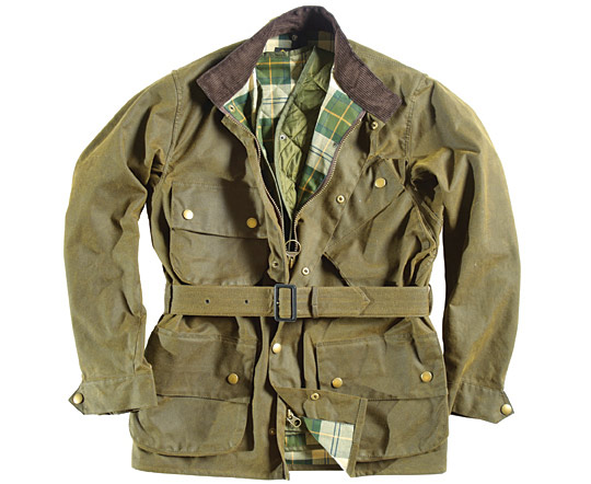 barbour 75th anniversary distressed international jacket
